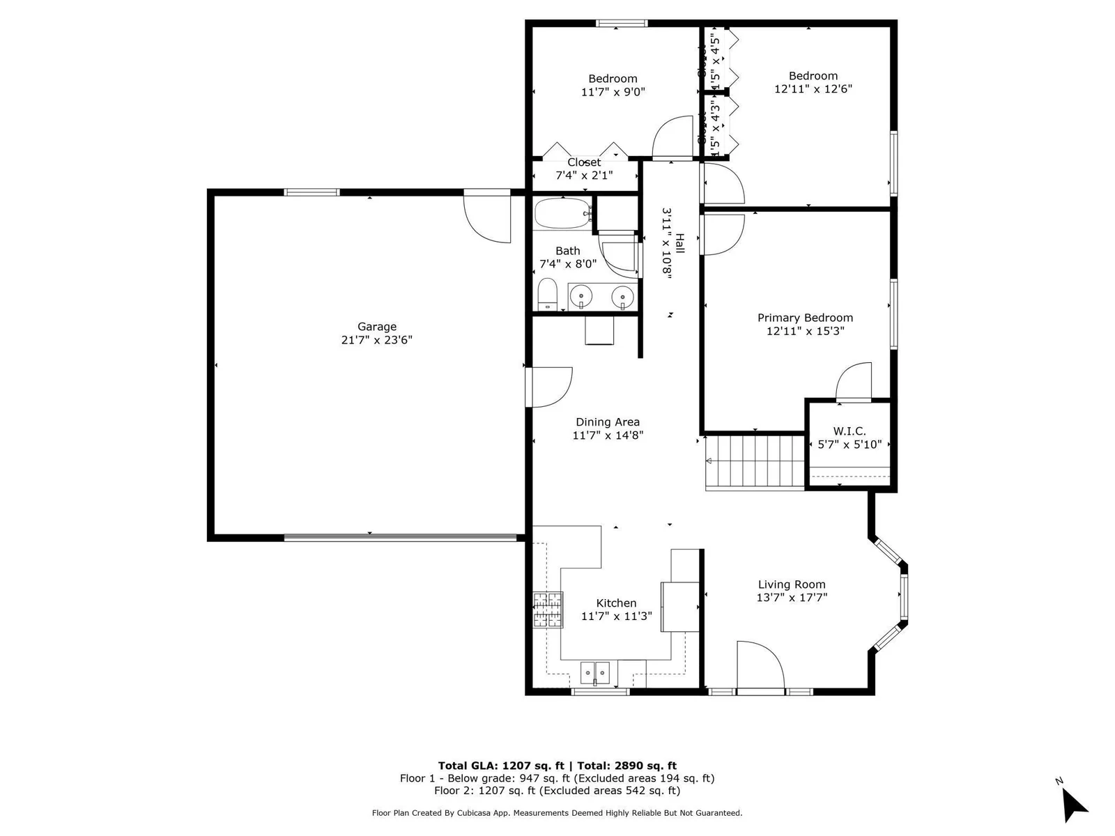 16760 203rd Ave NW - Main Level Floor Plan