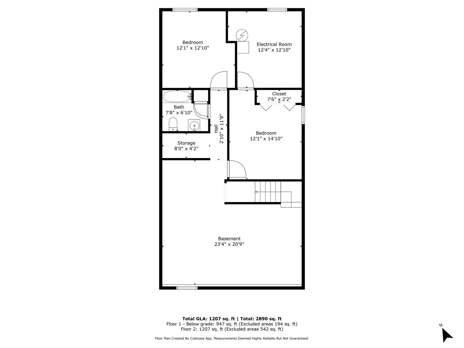 16760 203rd Ave NW - Lower Level Floor Plan