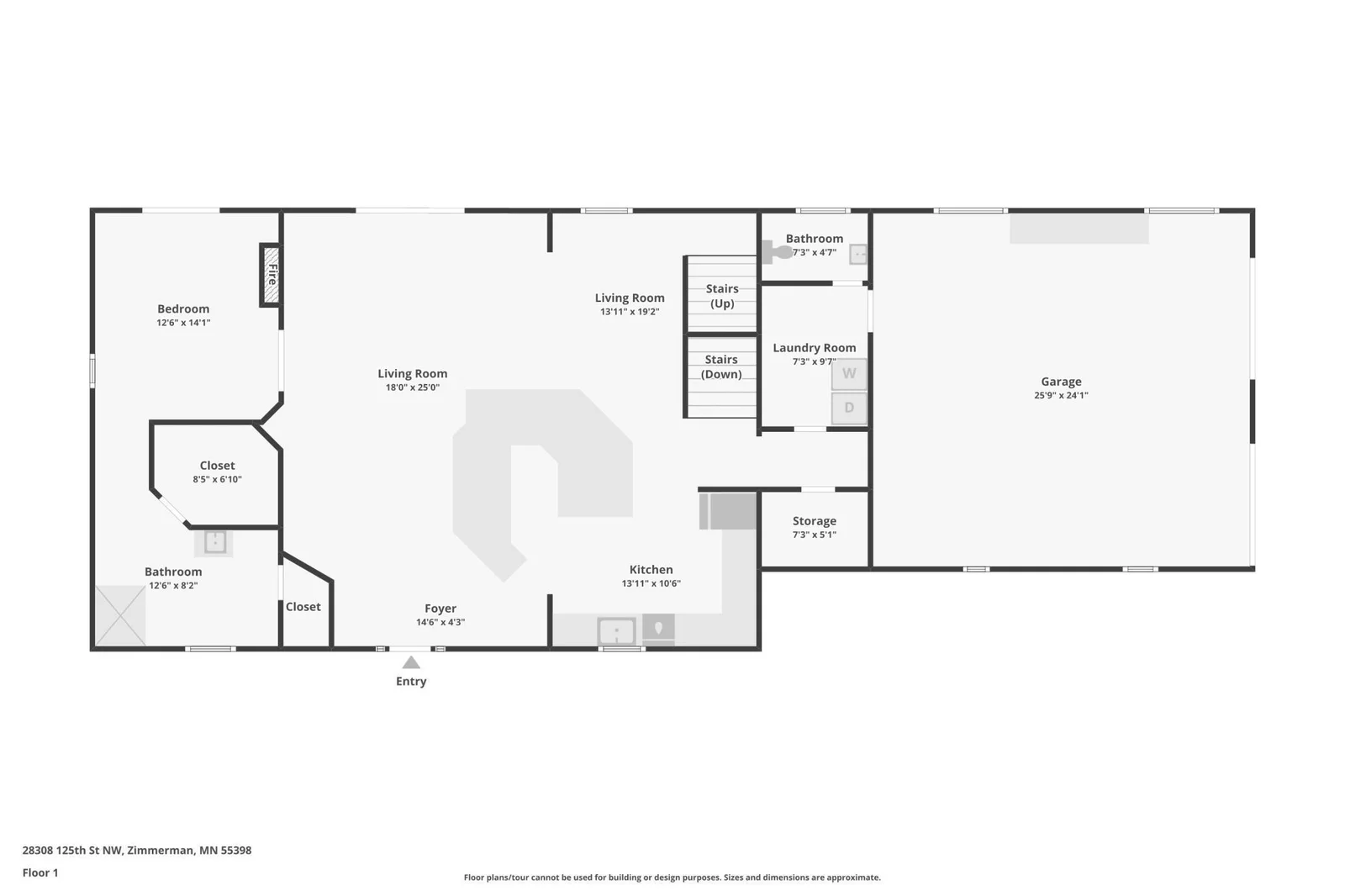 Floor plan main floor