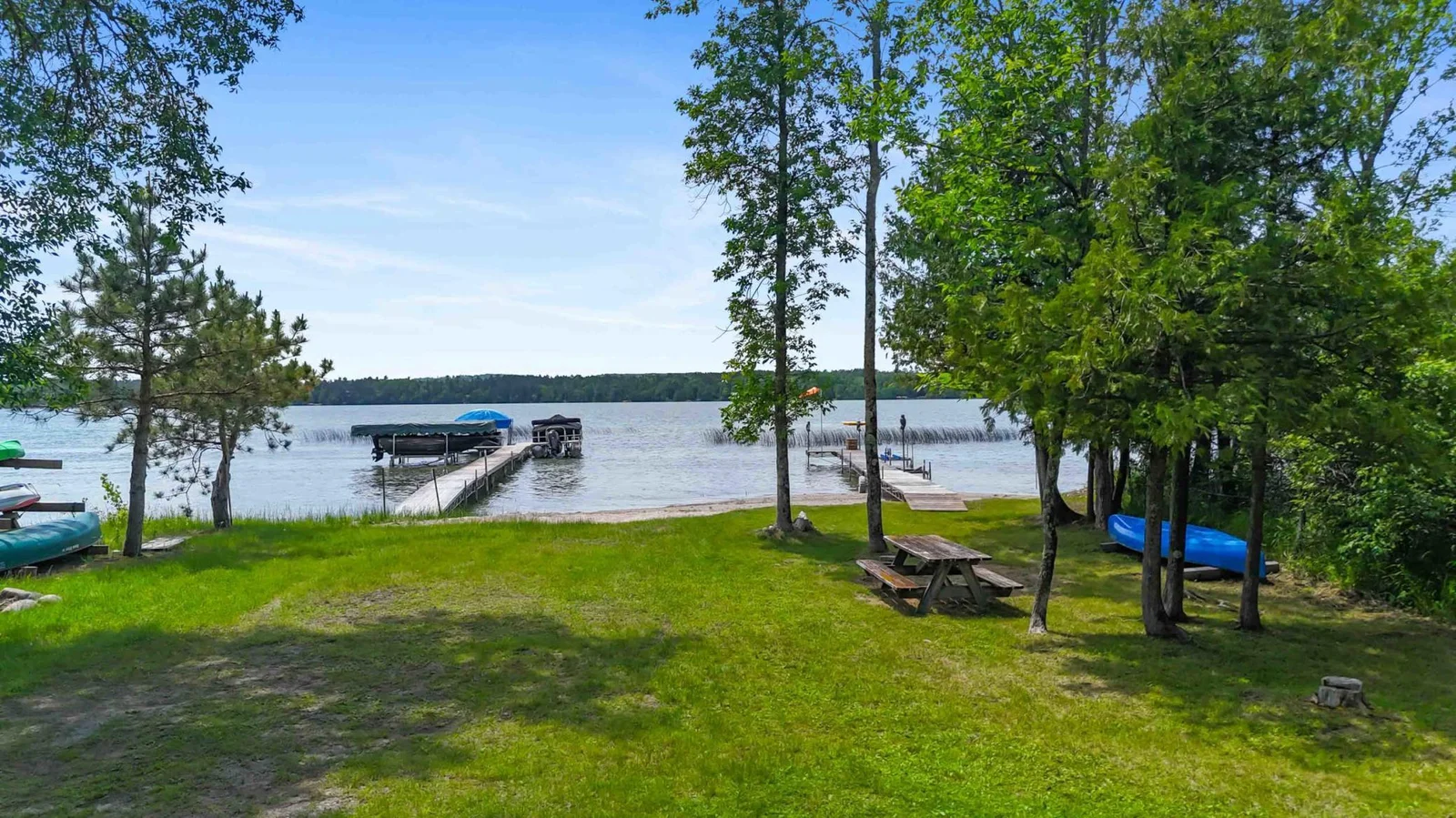 4+ acres with deeded access to Kabekona Lake!