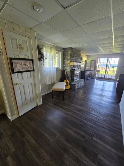 Lower level with walk-out to patio