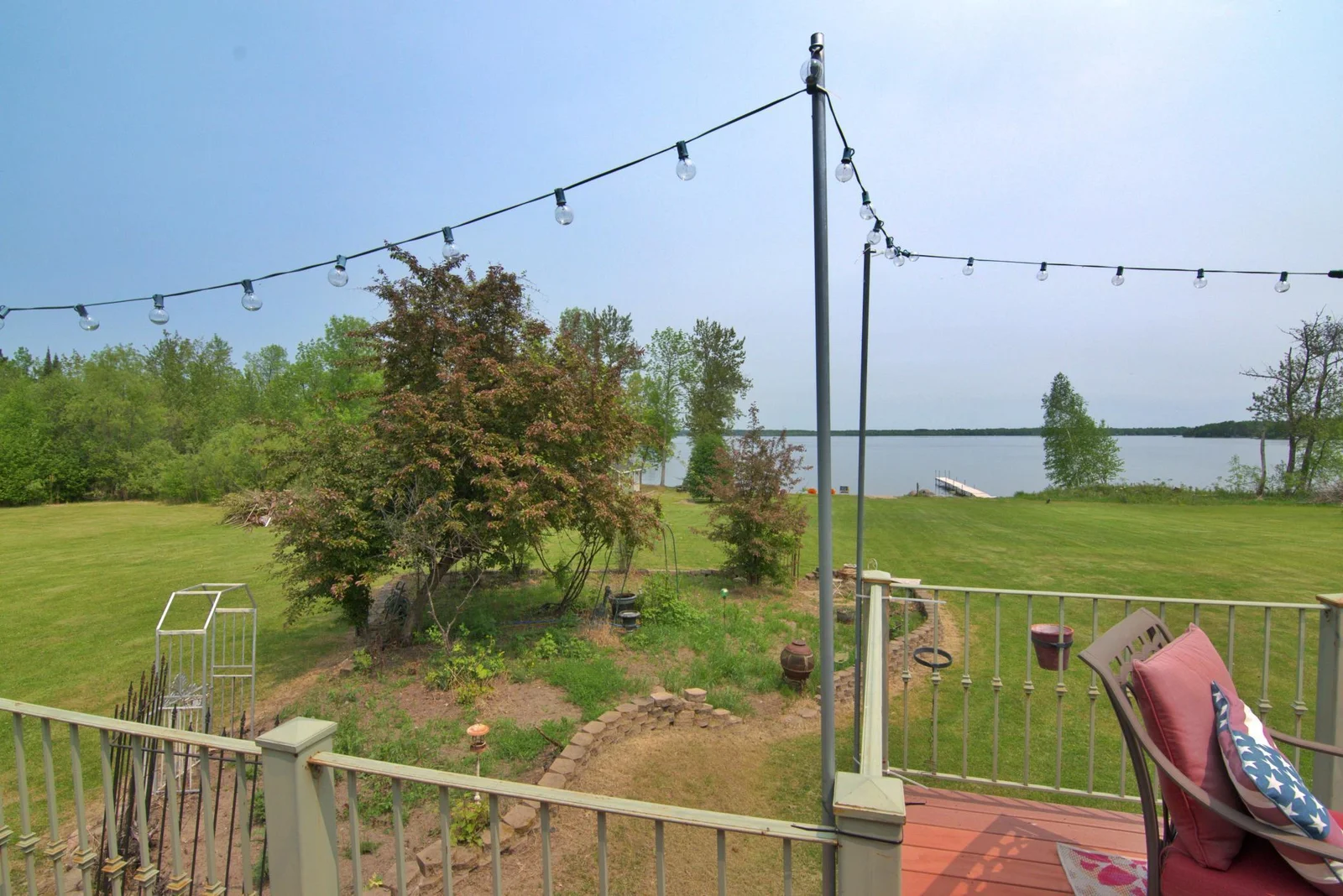 View from back deck