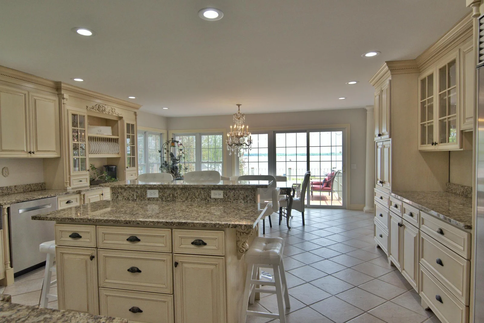 This bright kitchen has so much workspace