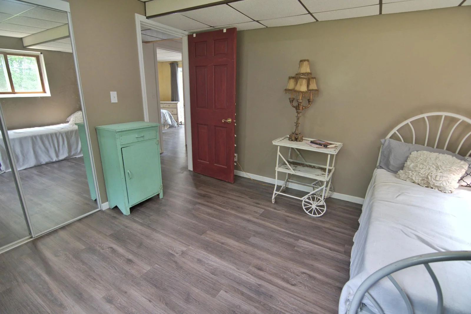 Lower level bedroom