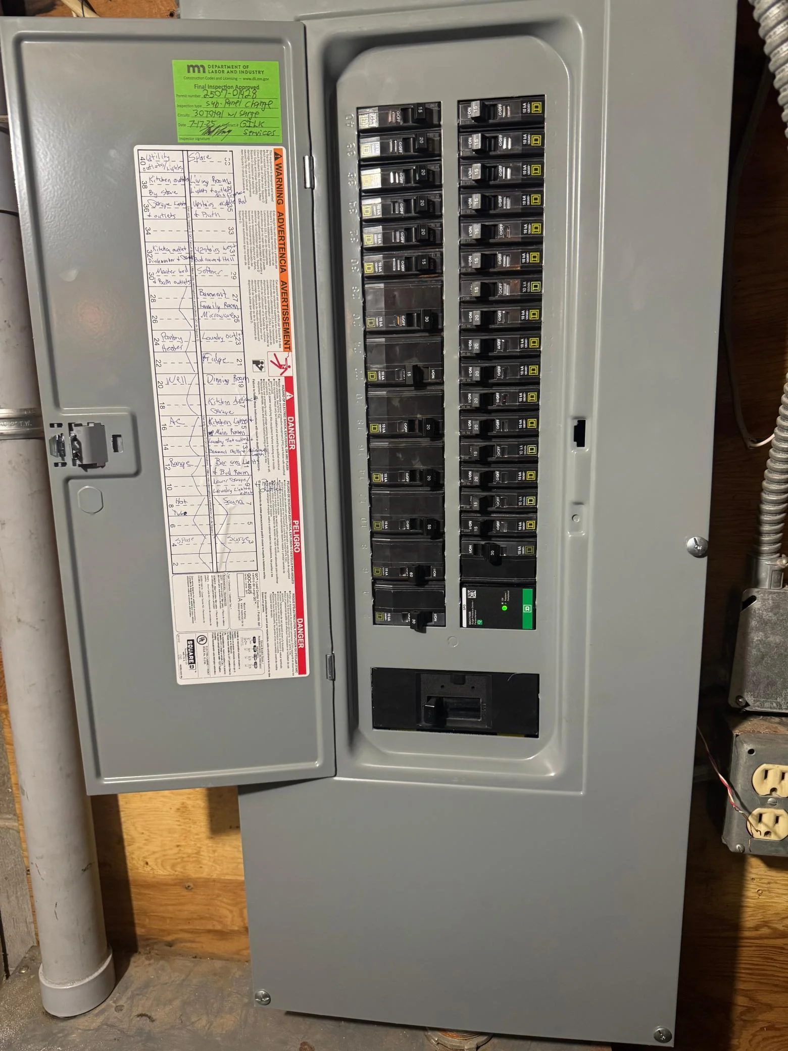 New electrical system