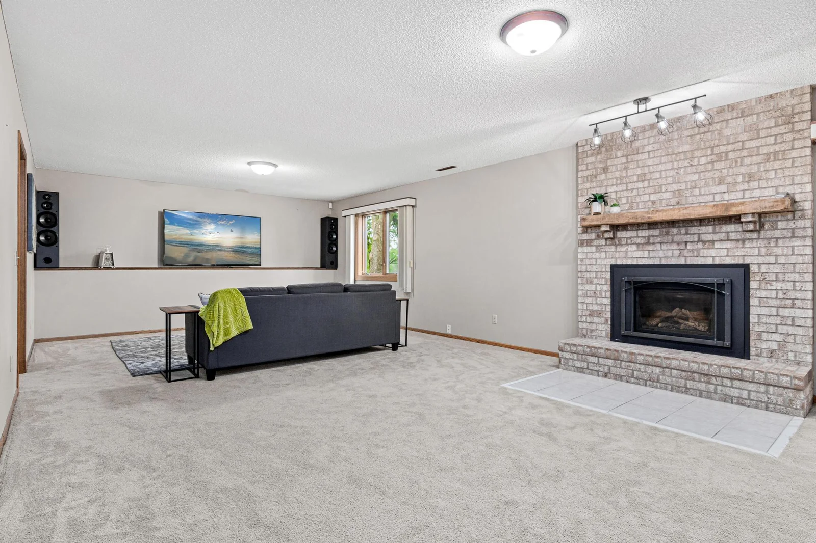 Additional view of the family room