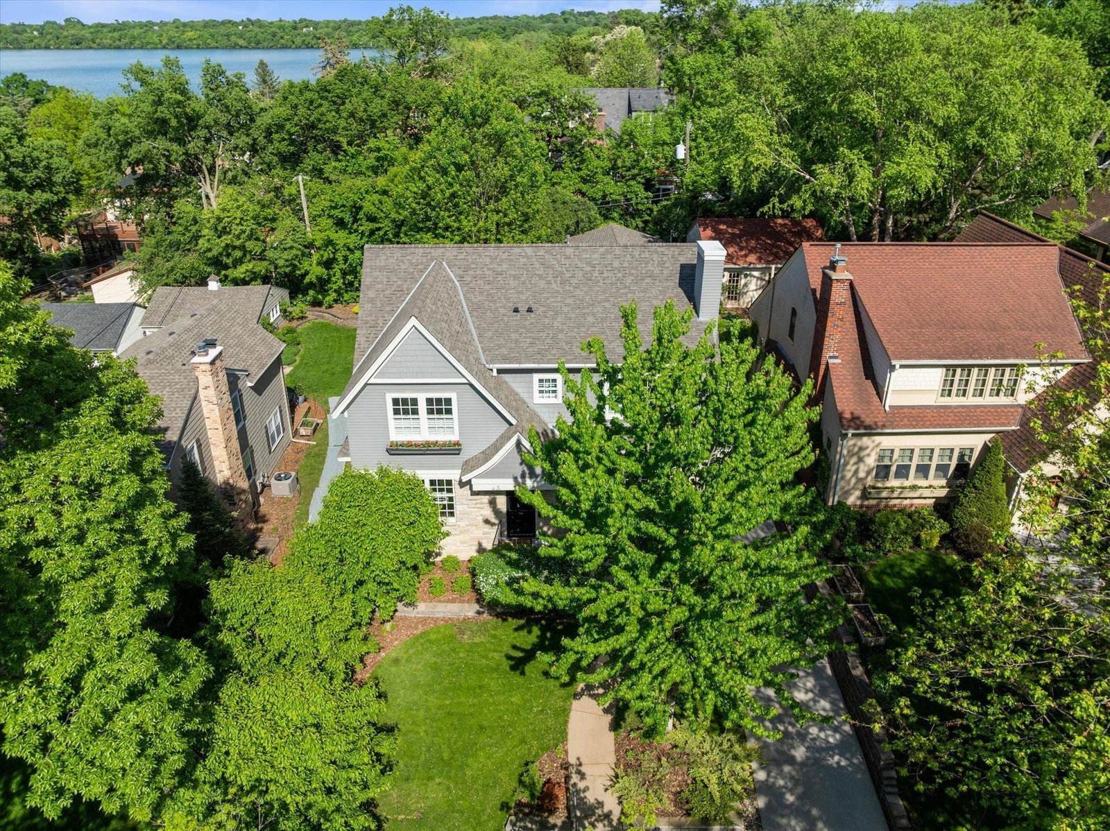 Just 4 homes away from Lake Harriet