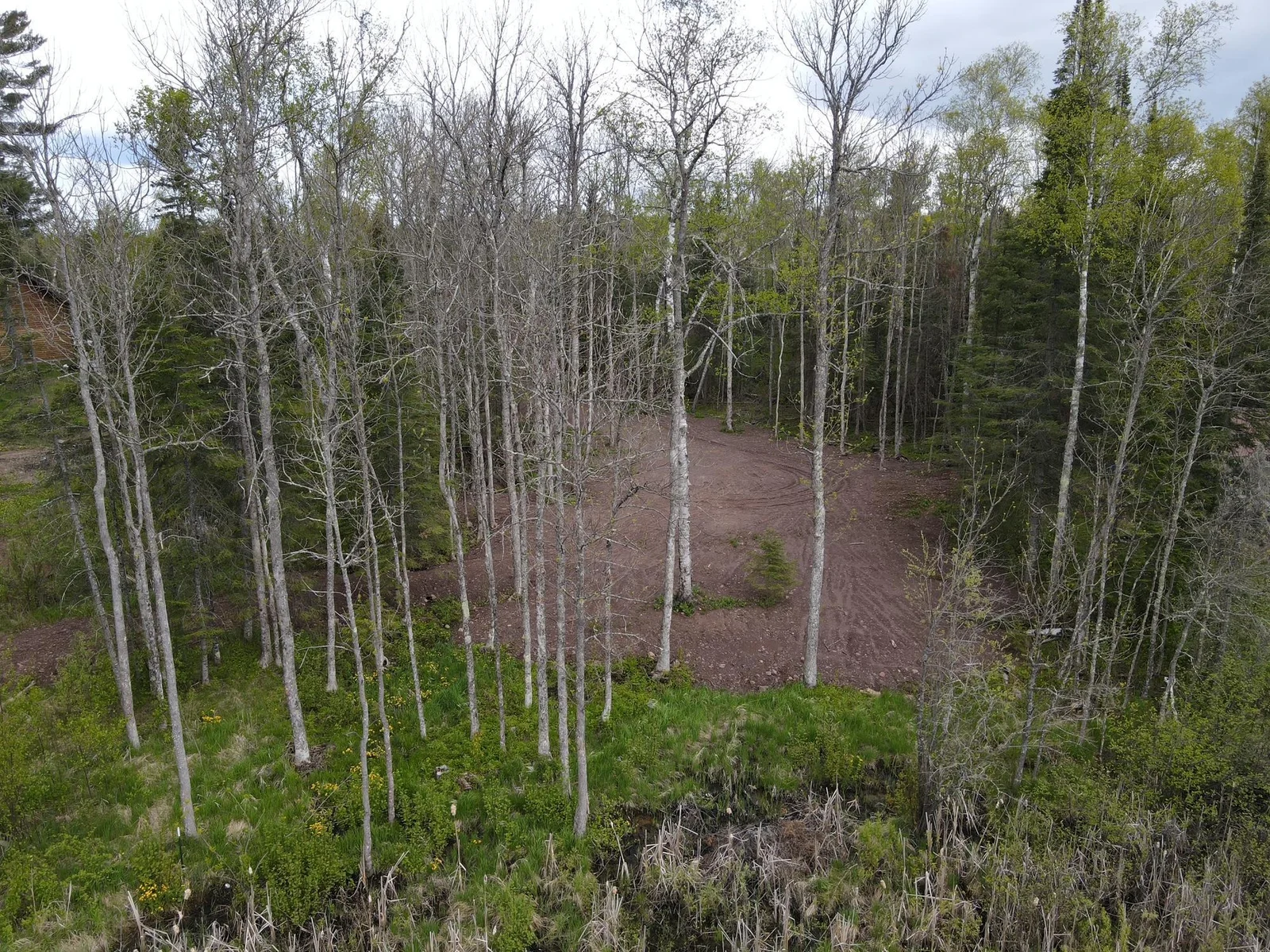 Cleared Building Pad