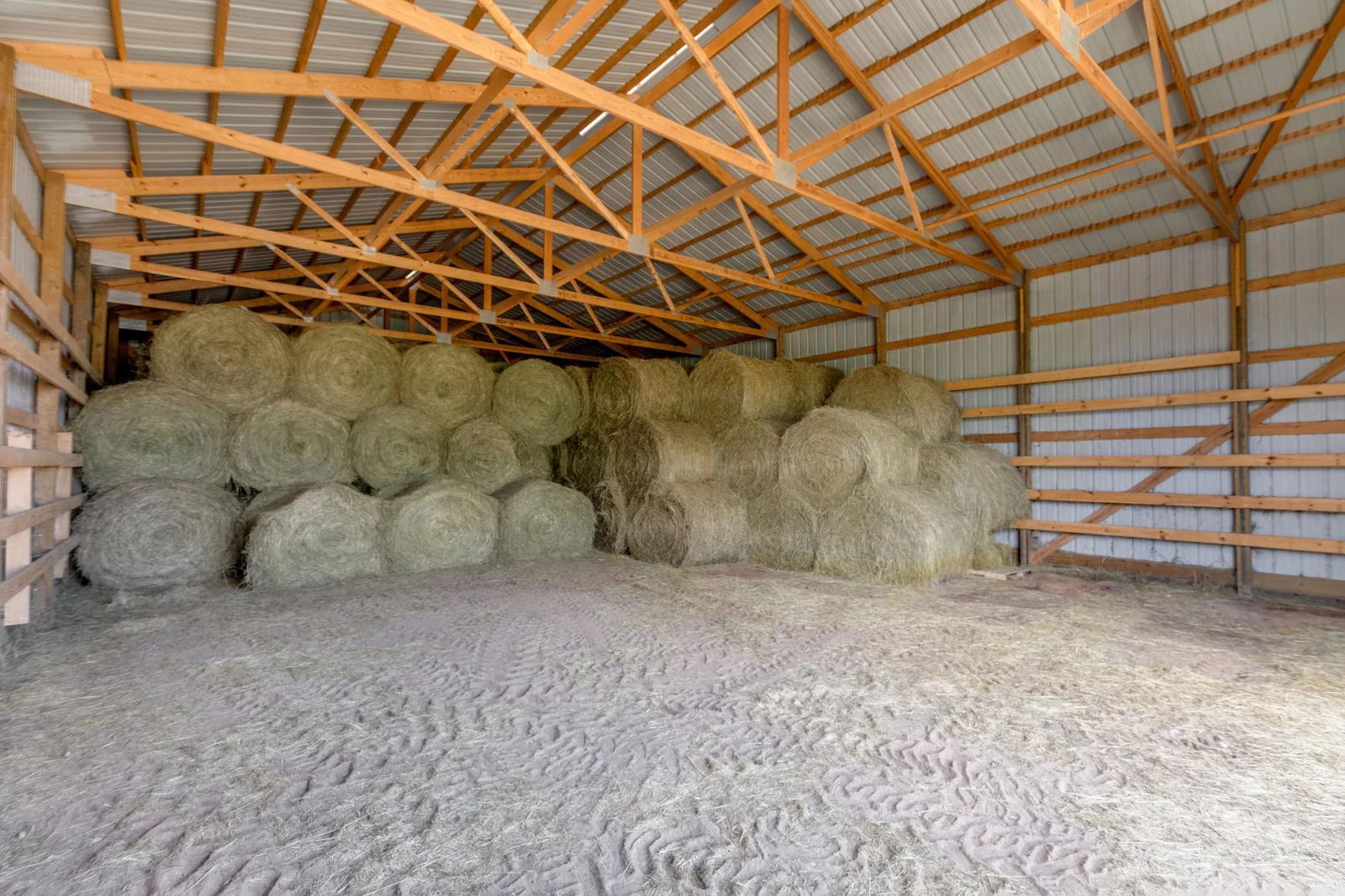 Hay Barn-Big Time Hay Production