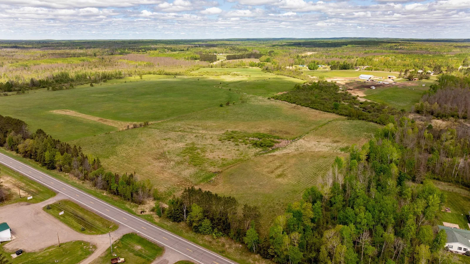160 acres of tillable, pasture and forest