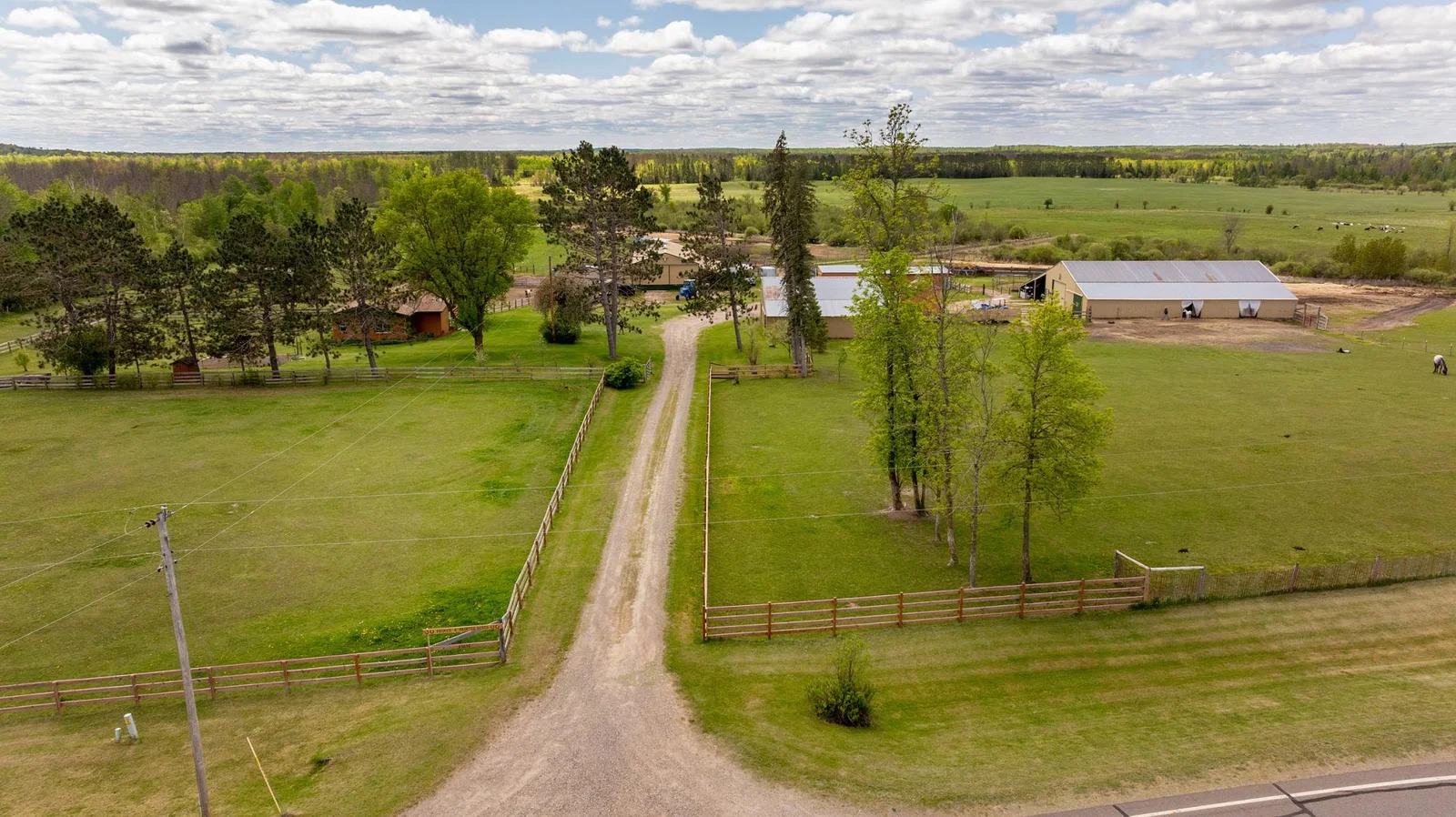Farm and Pastures set back off 678th Street