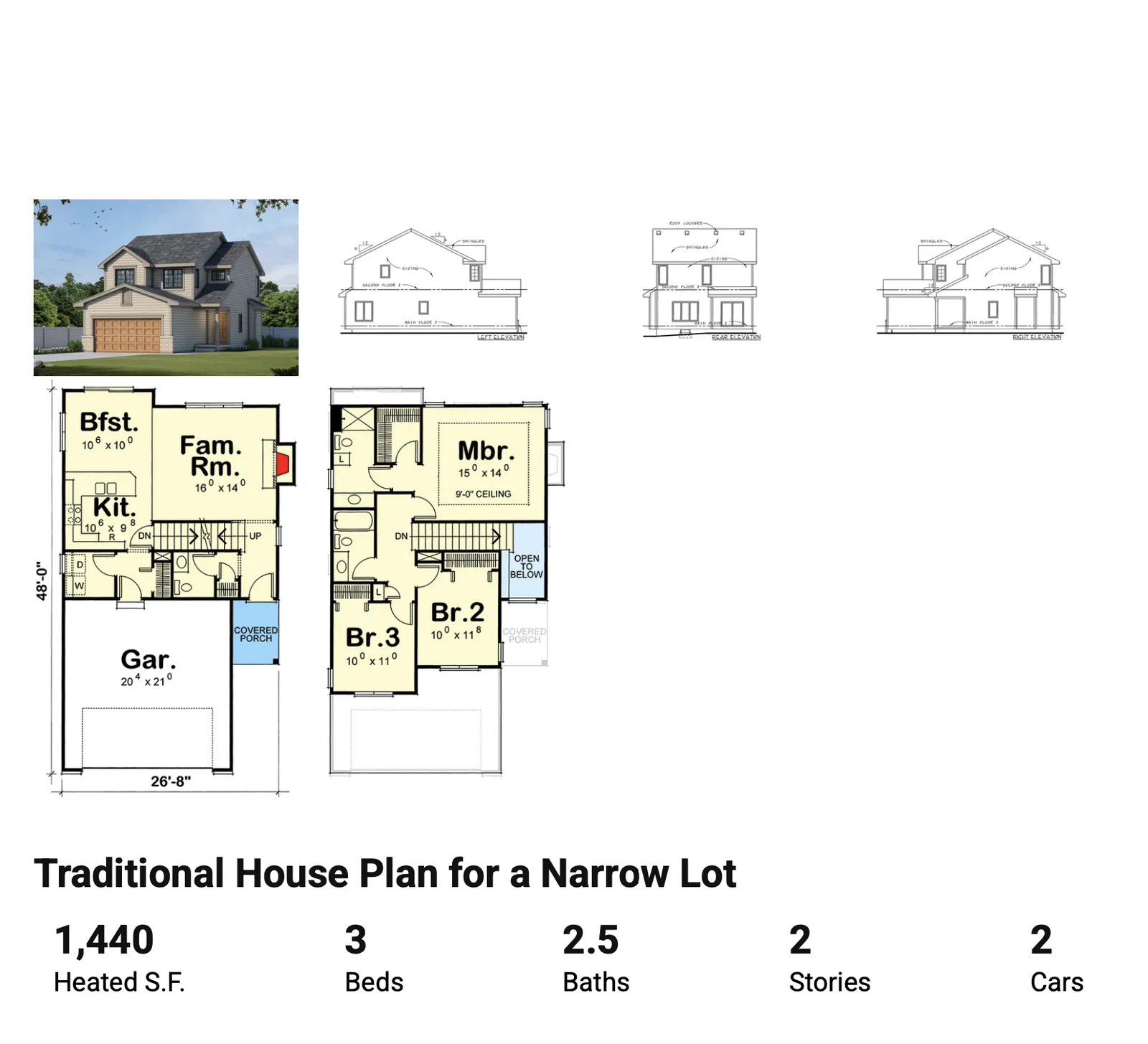 Concept Home Plan #5