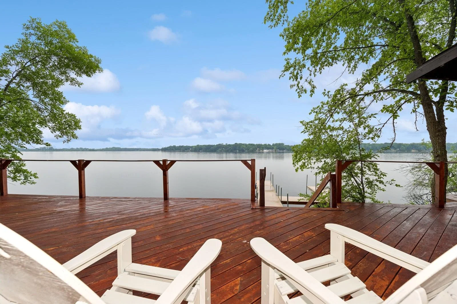 Lake View From Deck