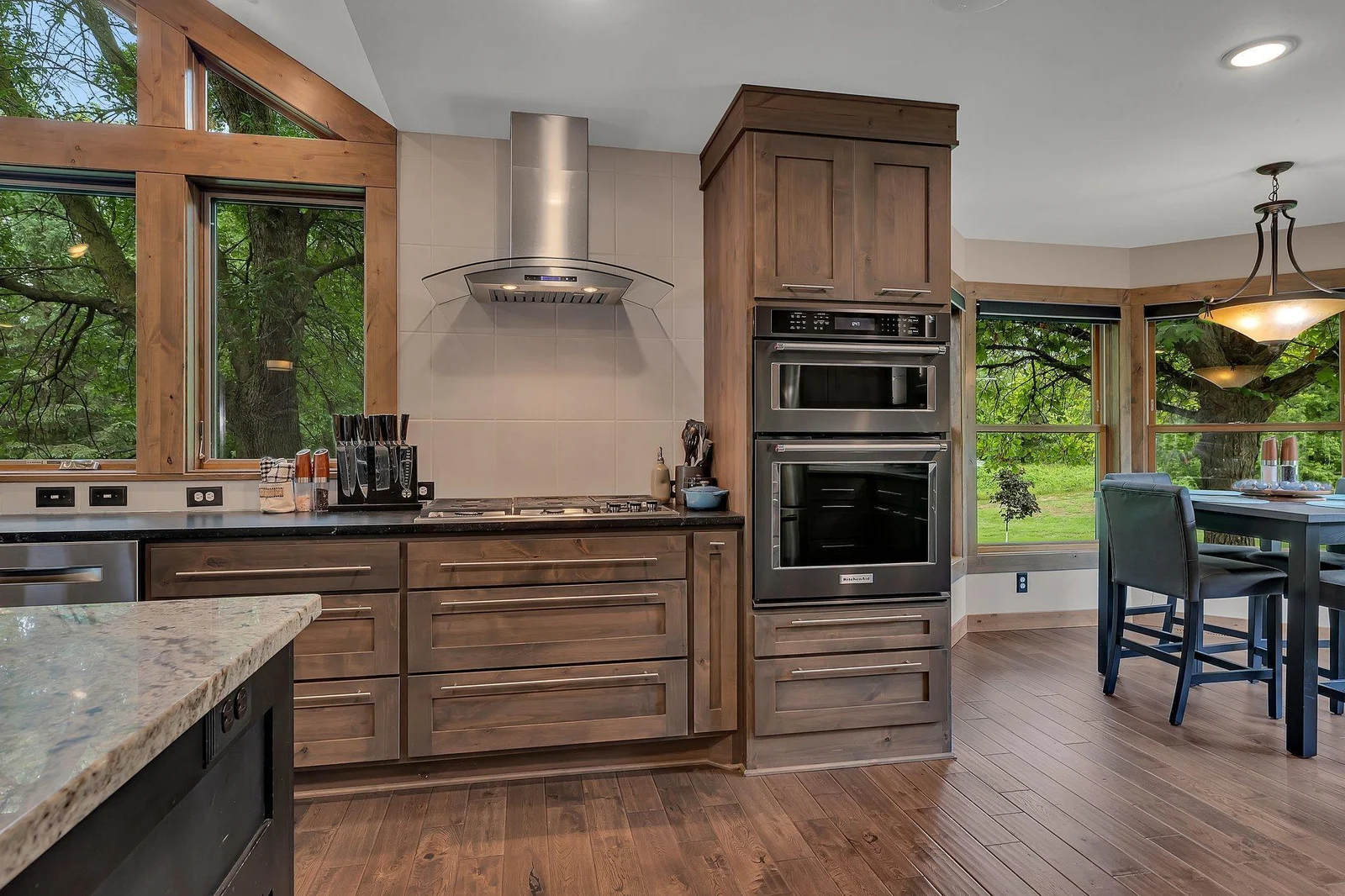 Built in convention double oven