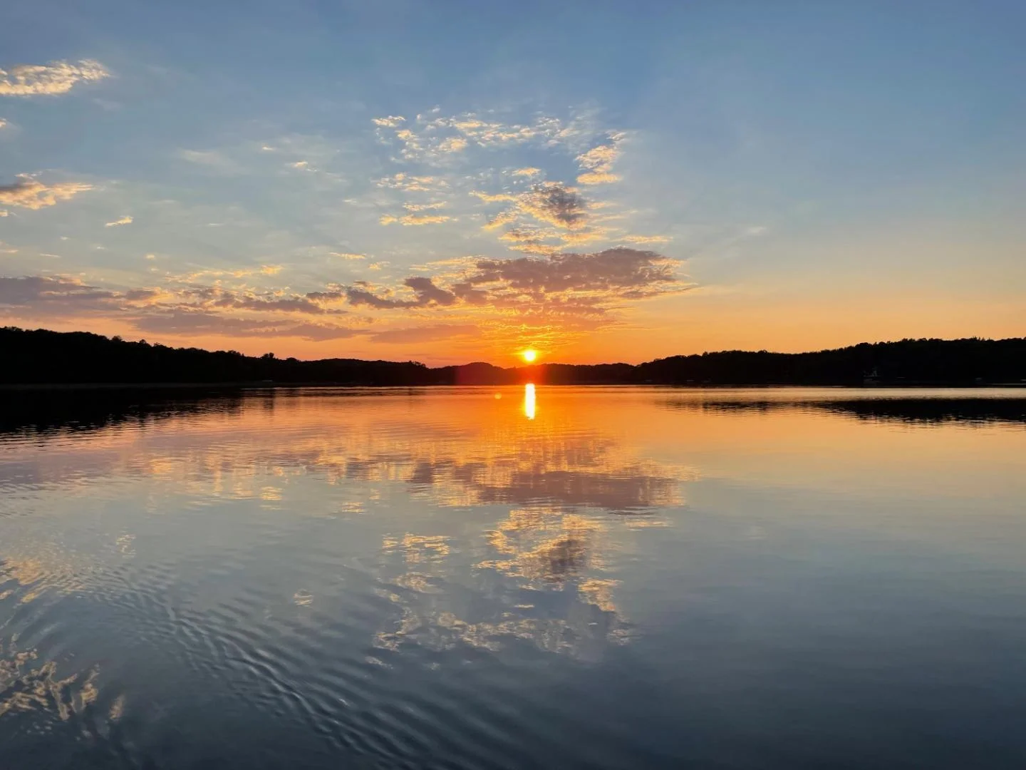 Sun Rise Whitefish Lake