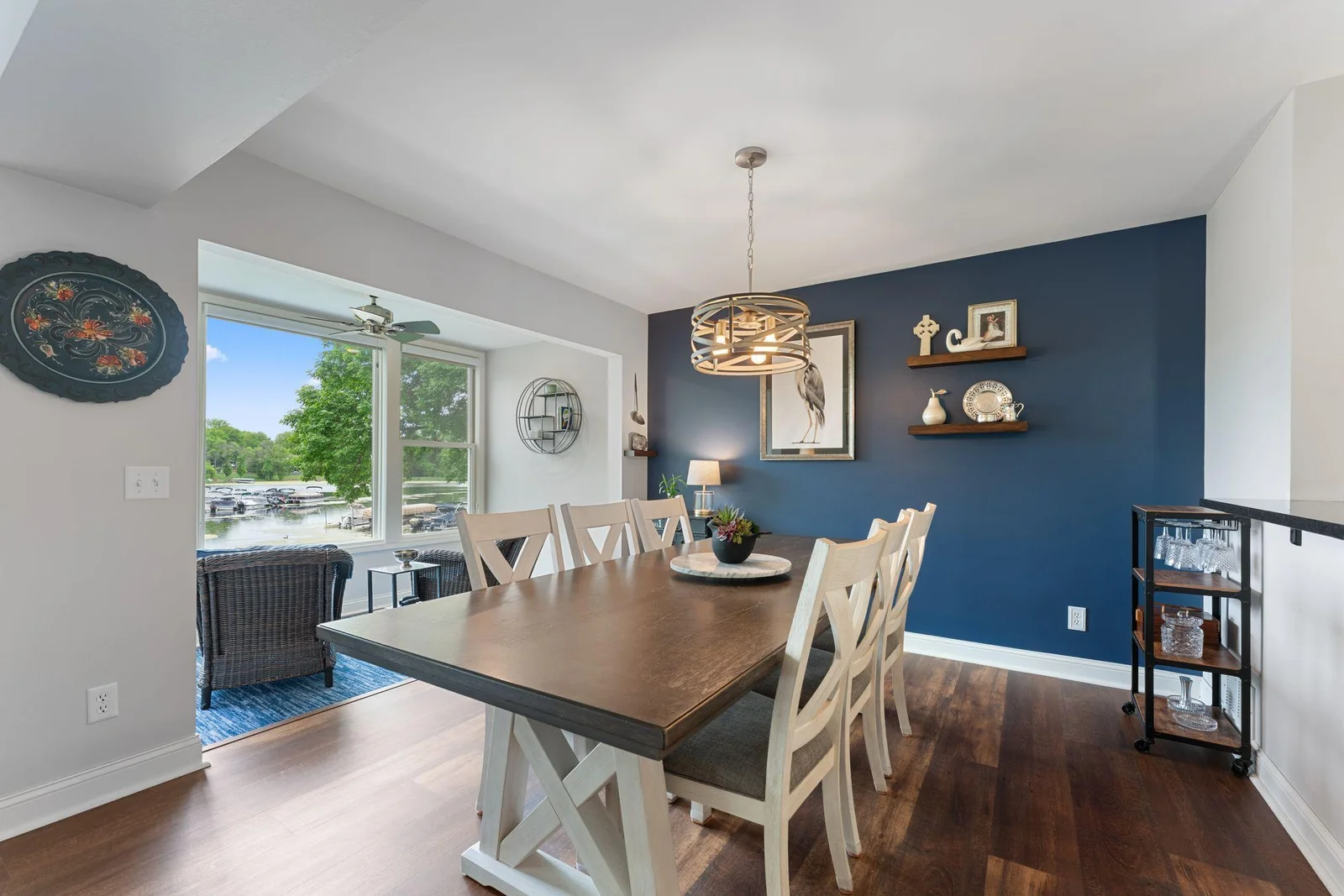 Spacious dining room!