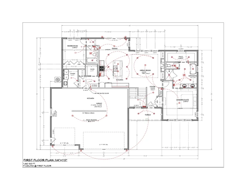 Main floor plan