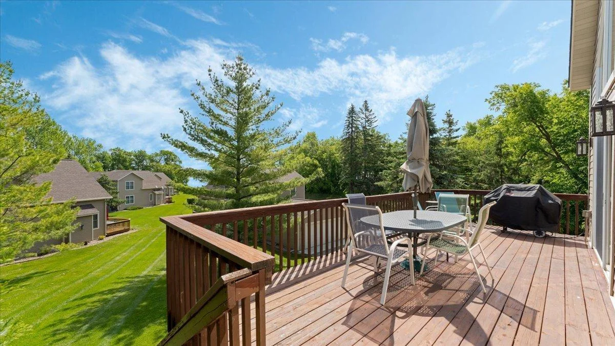 4132 Omaha Lane NW, Alexandria, MN 56308  Big deck for enjoying the outdoors and entertaining