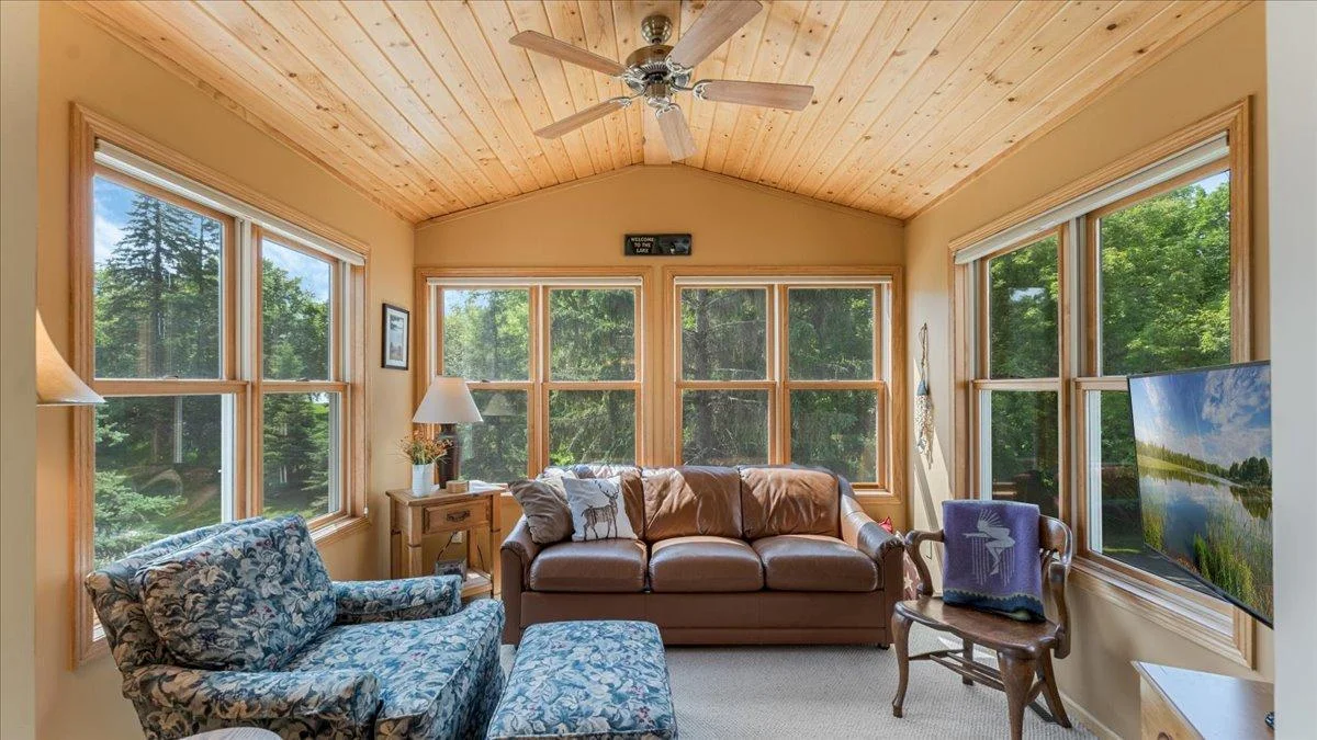 4132 Omaha Lane NW, Alexandria, MN 56308 Sunroom or 4 season porch for a more intimate setting