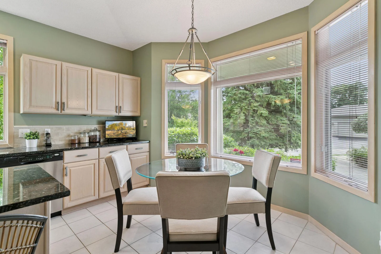 Informal Dining in kitchen
