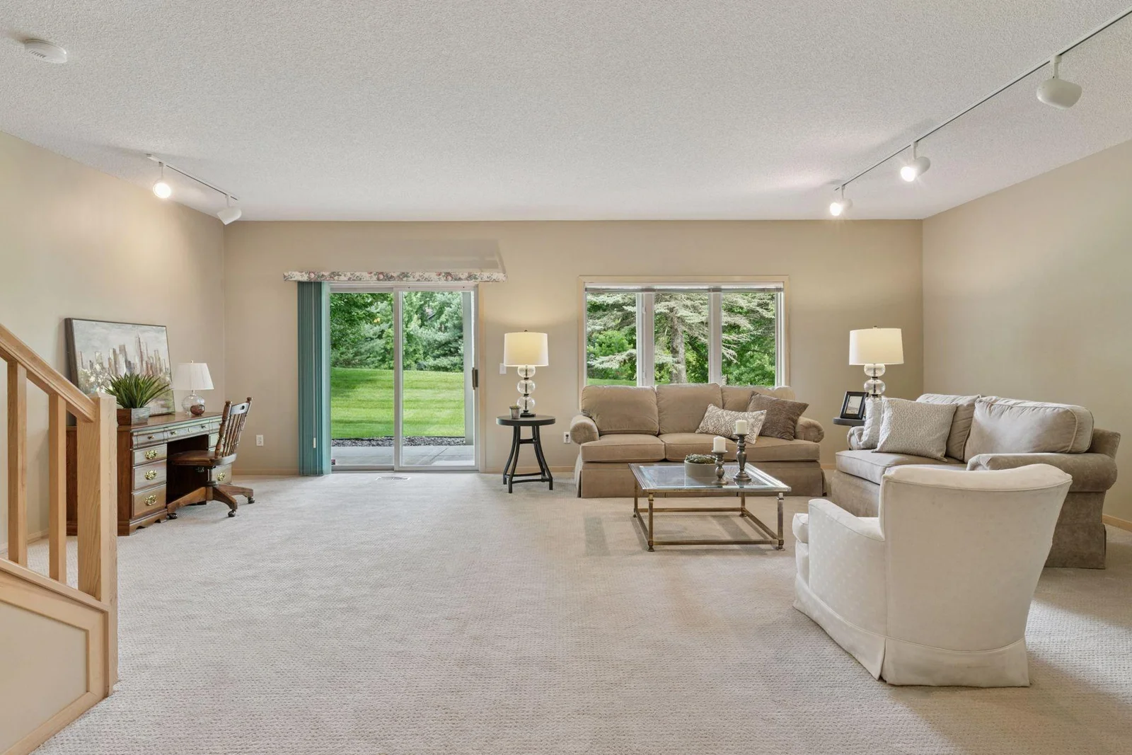 Walkout to Patio from amusement room