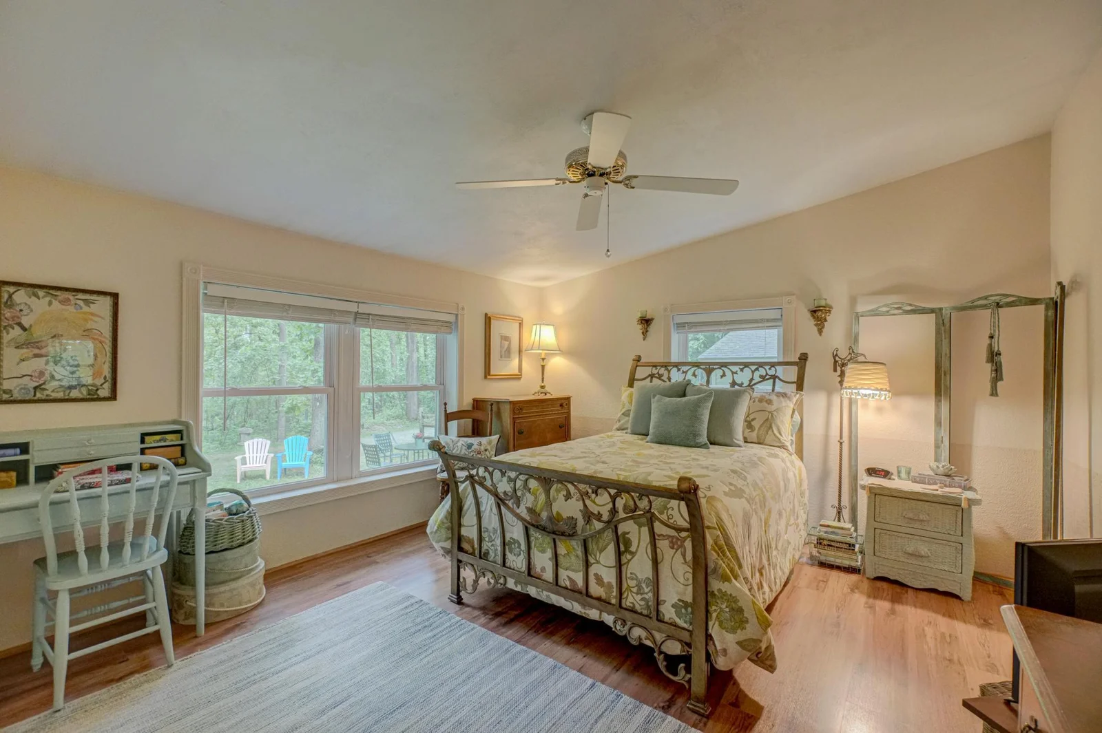 Retreat to the spacious main-level primary suite, complete with a private ensuite bath for your comfort and convenience