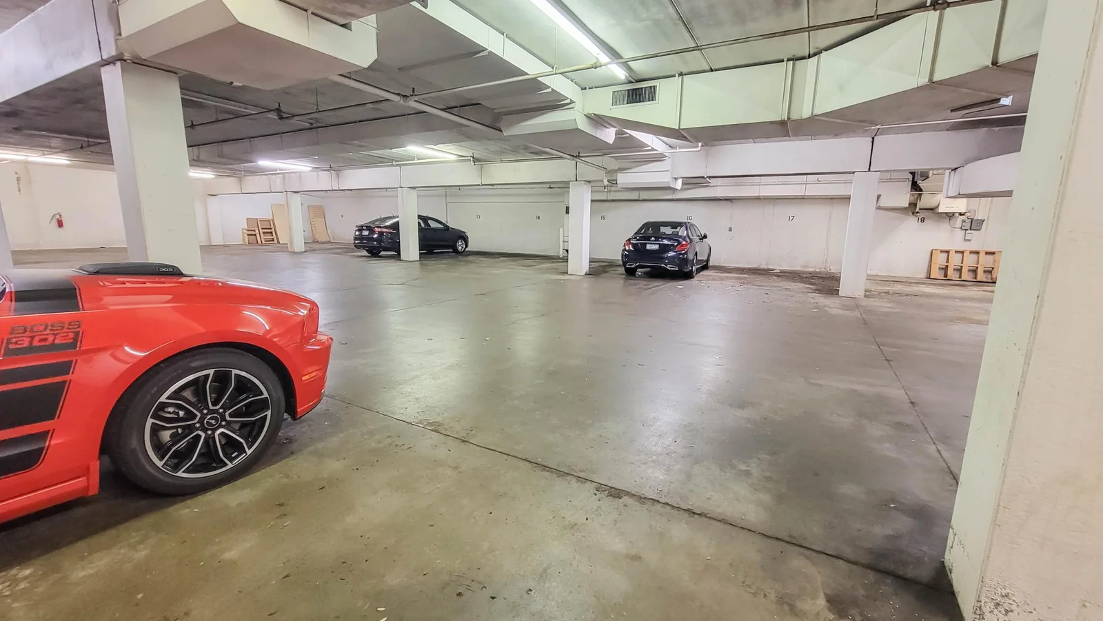 Underground parking available for an additional fee