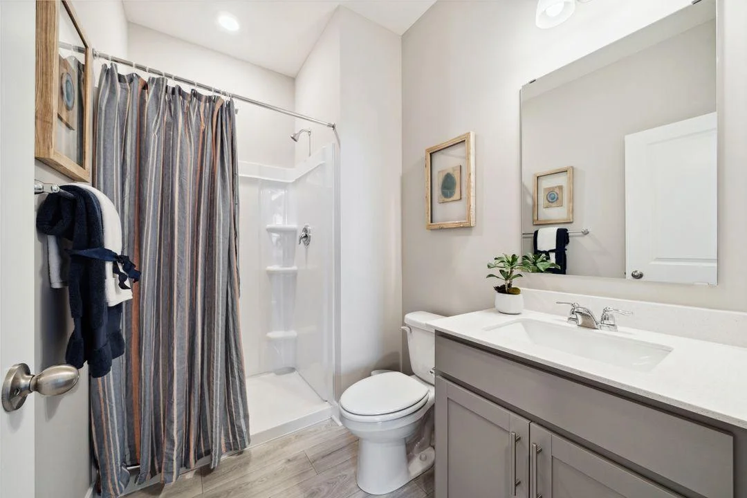 Main-level is 3/4 bath