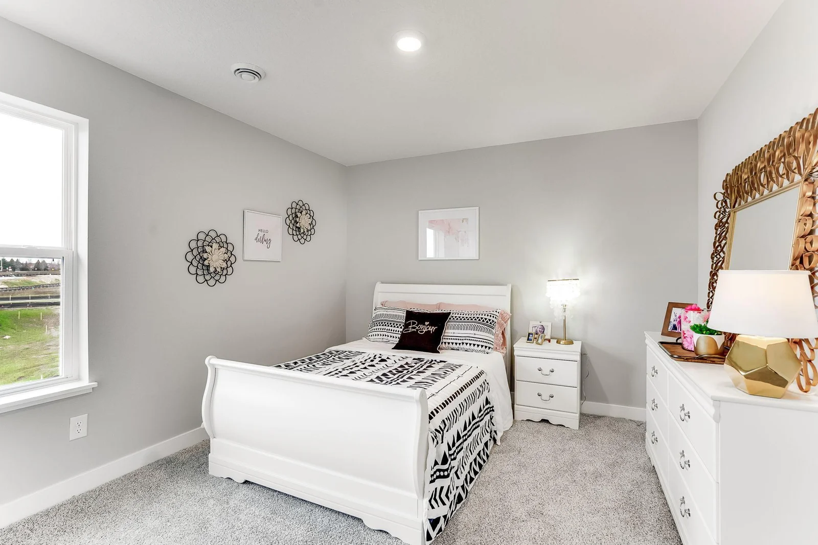 Bedroom #3 is roomy too!