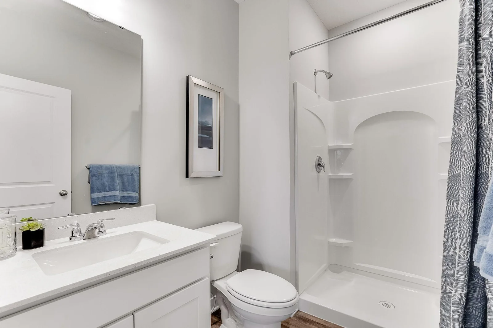 Main-level is 3/4 bath