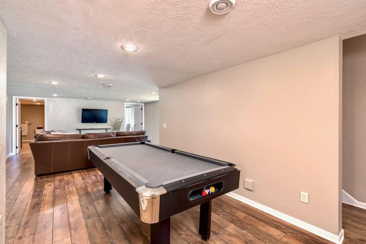 Lower level family room