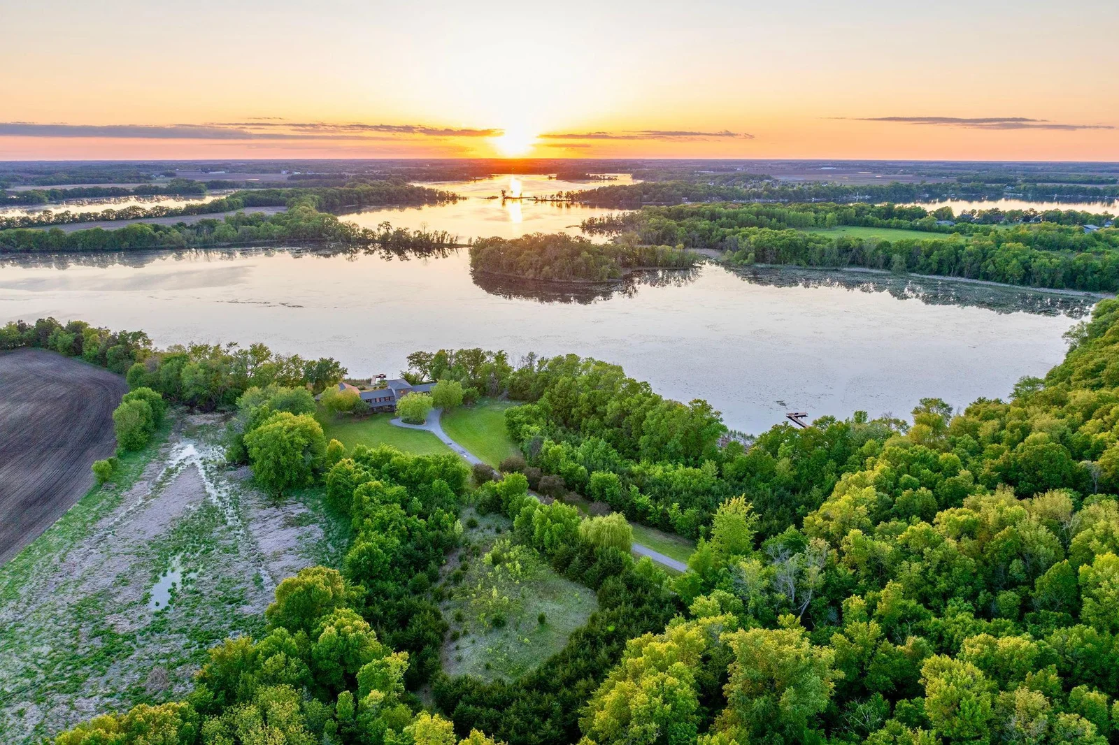 Imagine the sunset views!