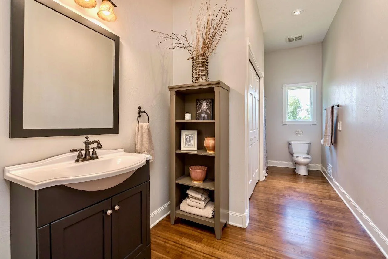 Convenient main floor laundry and 2nd laundry