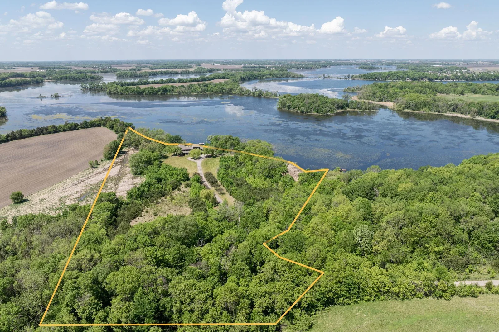 Approximate property Line Outline