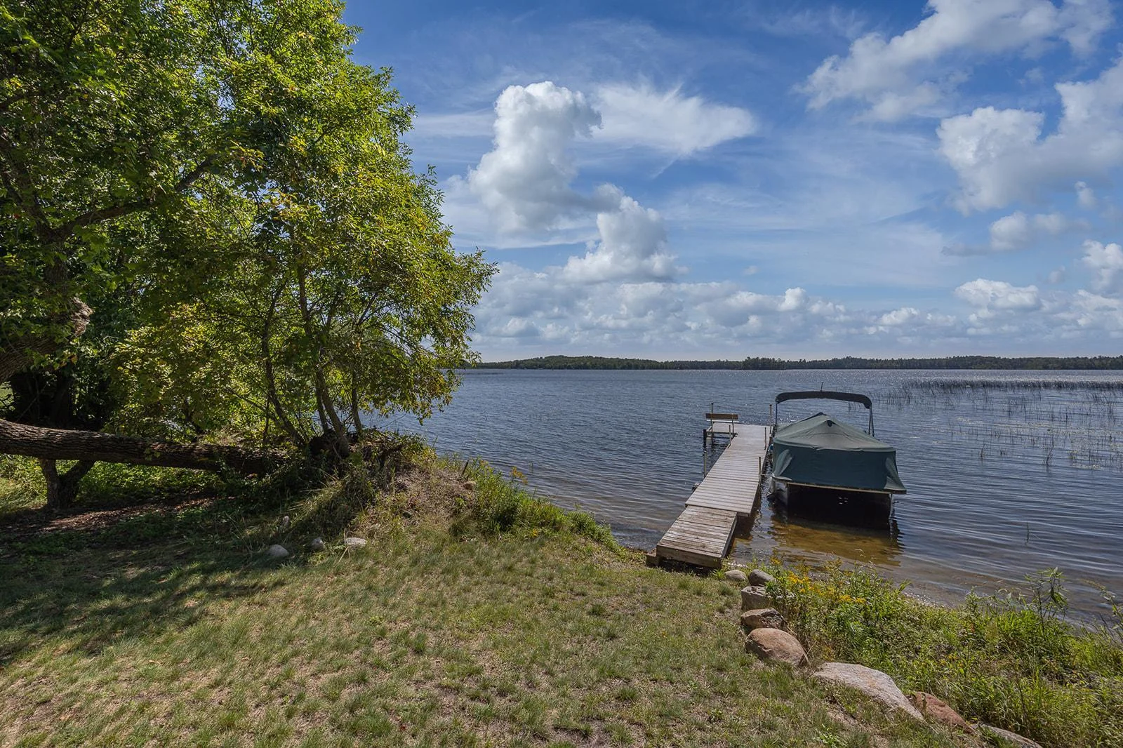 Views of Wabedo Lake.