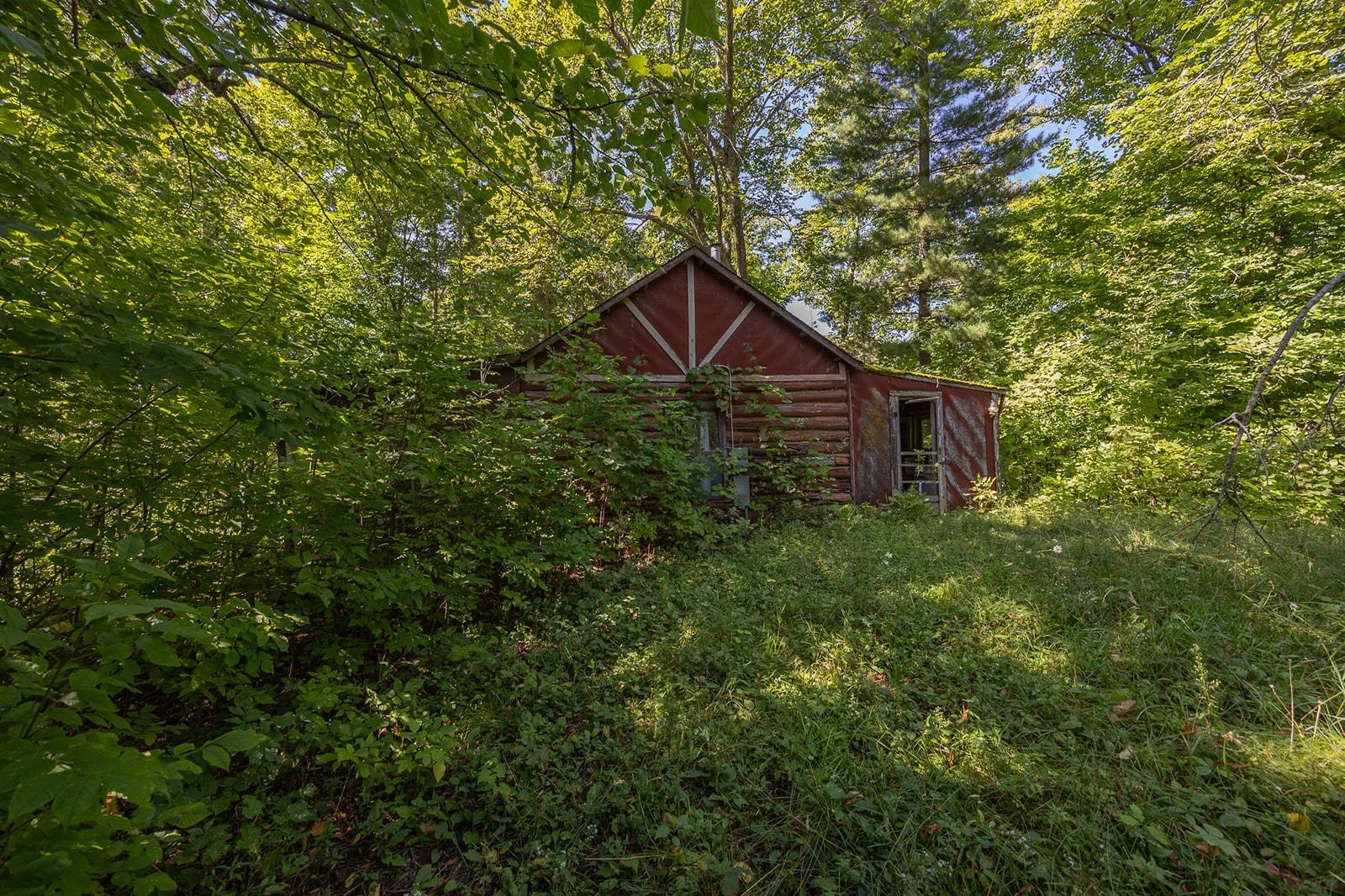 Salvage cabin.