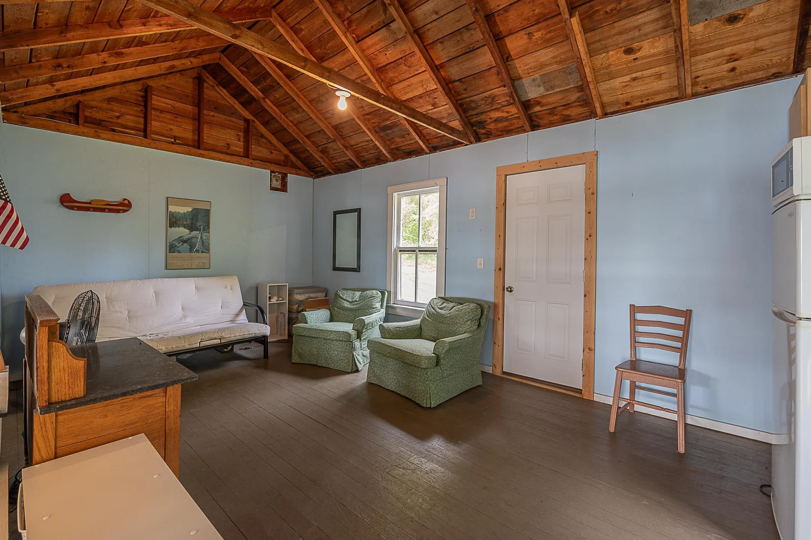 Interior of cabin two.