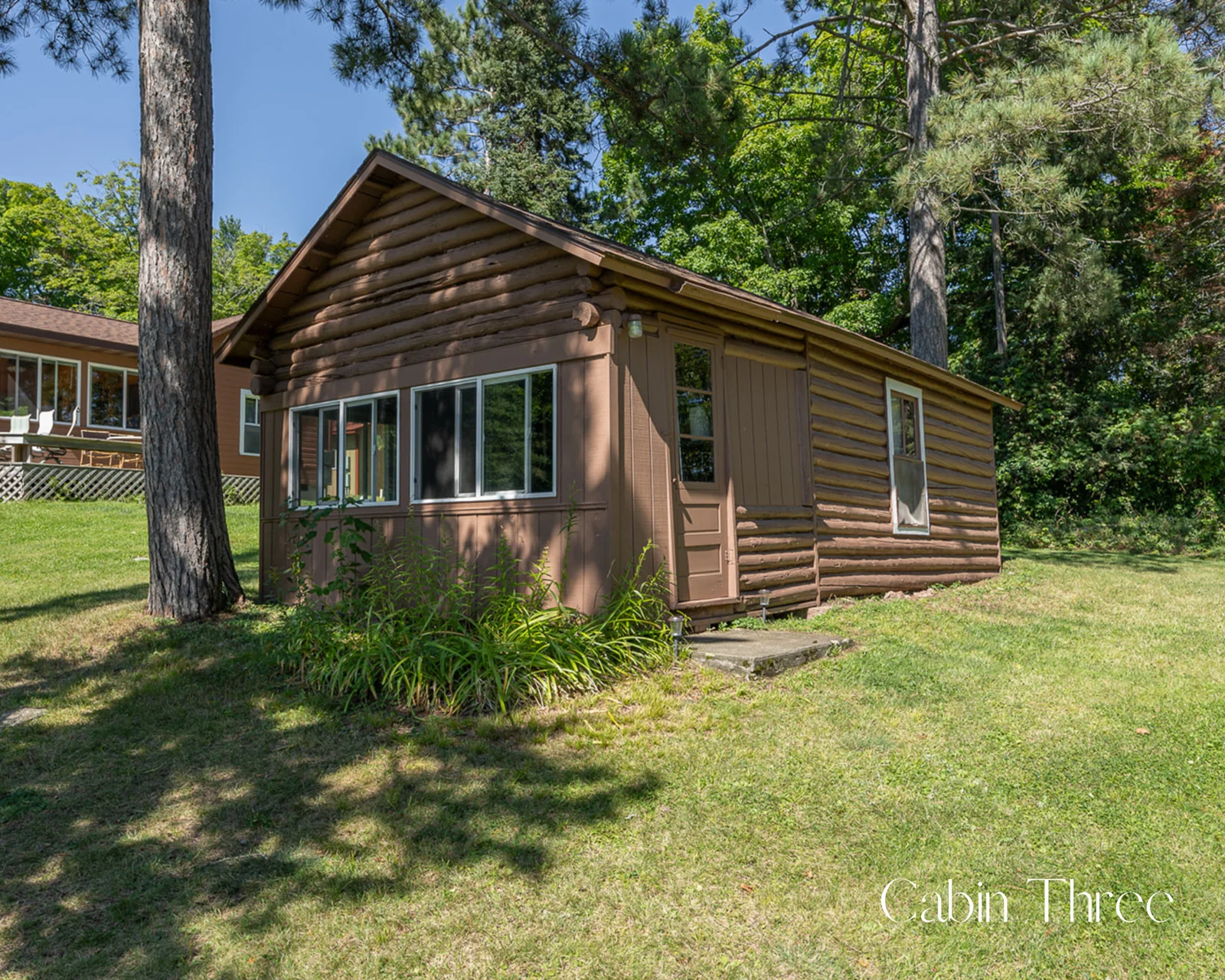 Cabin three.
