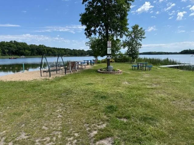 Beach and picnic area with Panaramic views.