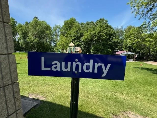 yes even its own coin op laundry