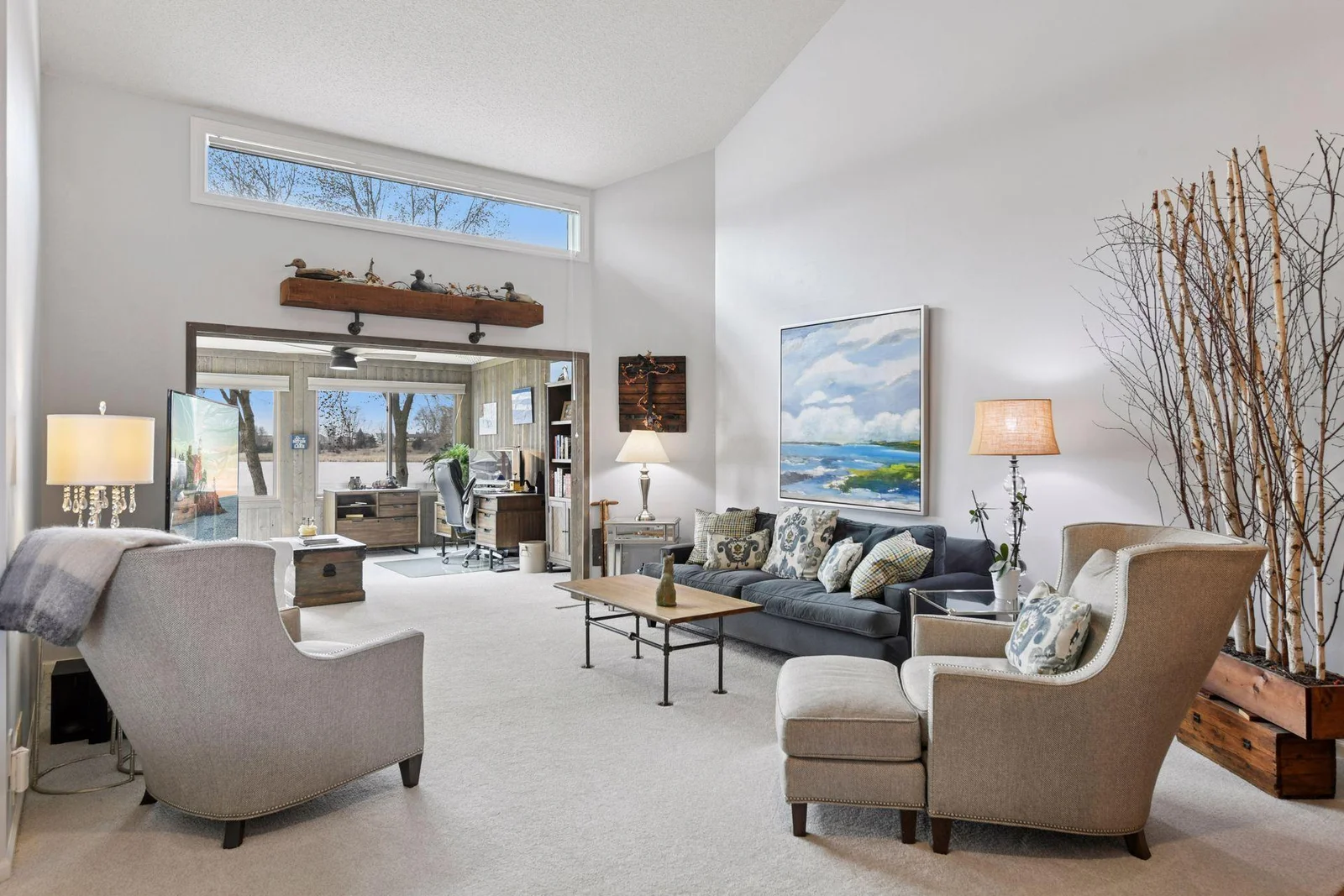 Soak in the breathtaking view—southern exposure offers sun-filled days and stunning sunsets all year round.