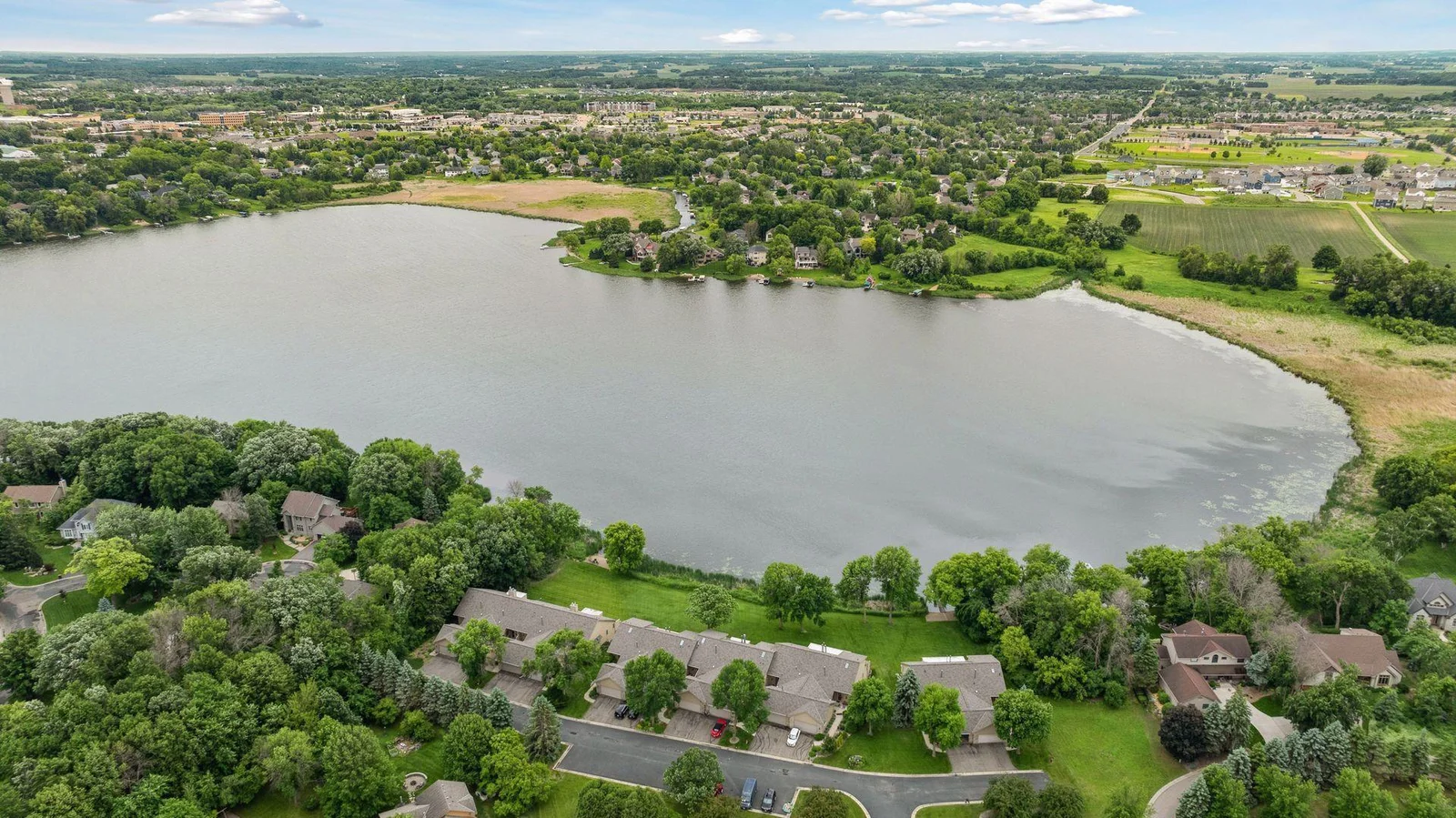 Waconia is a vibrant small town offering so much to do with Burandt Lake and Lake Waconia, shopping, dining, and more all walkable to enjoy in this ideal townhome with incredible views and green space.