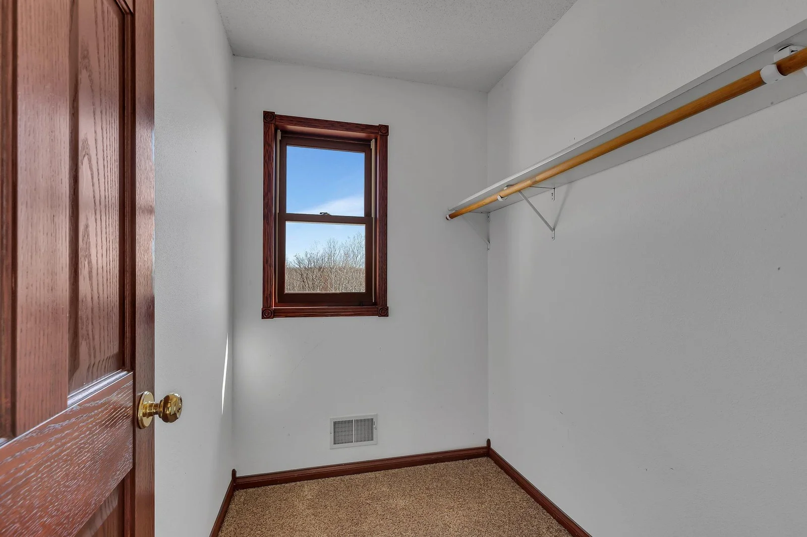 Upper level bedroom 2 walk-in closet