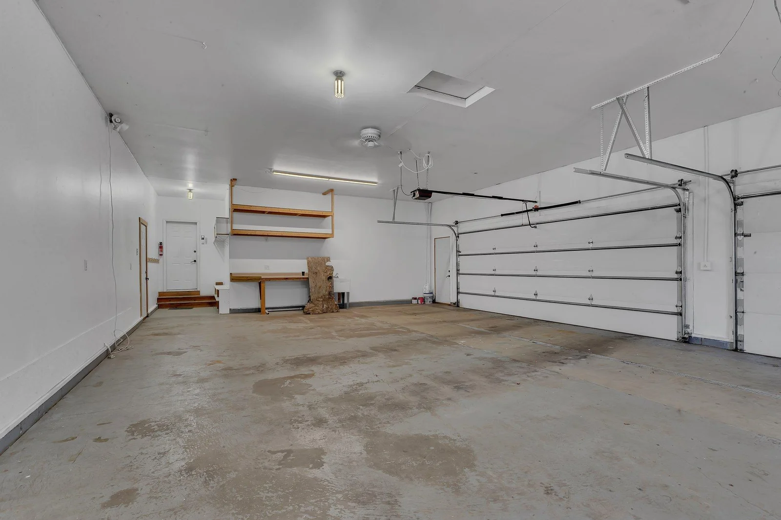 Attached garage- insulated and heated
