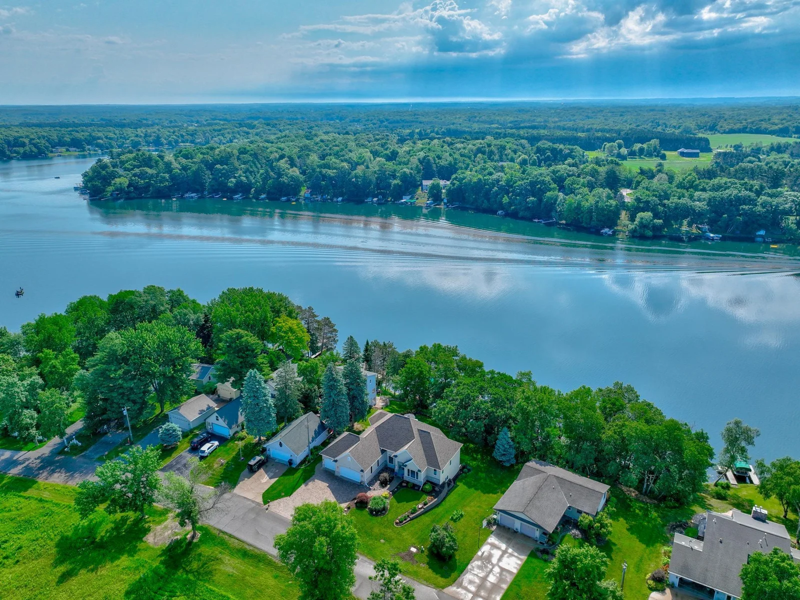 Located just two blocks from the Stower Seven Lakes State Trail, you’ll enjoy year-round access to hiking, biking, and snowmobiling.
