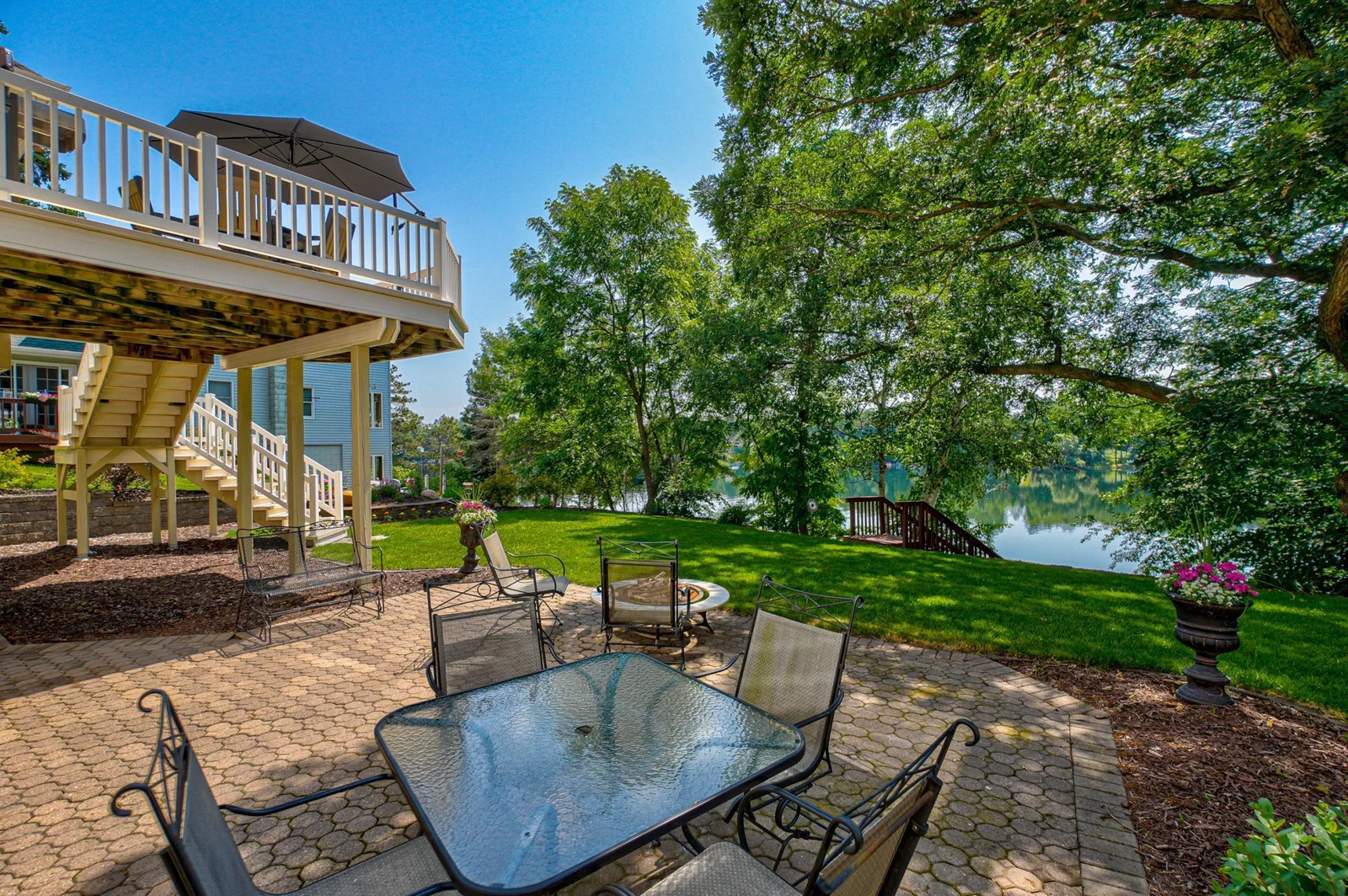 Step outside and embrace the lake lifestyle boating, fishing, swimming, or simply soaking in the peaceful views.