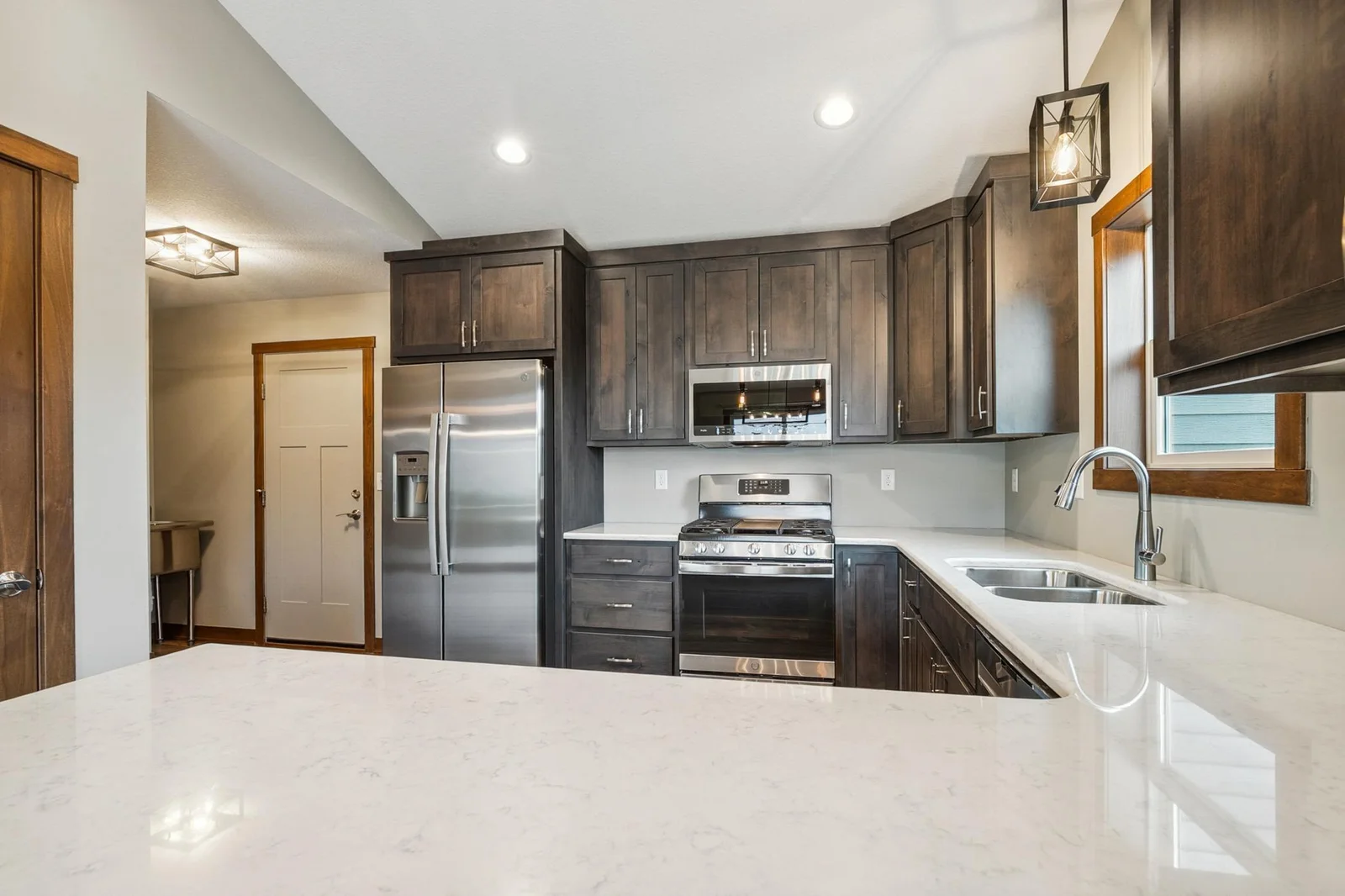 Designed for gathering, this kitchen is the heart of the home.
