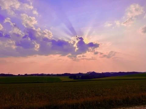 Sunrise! Can you imagine a more beautiful view?