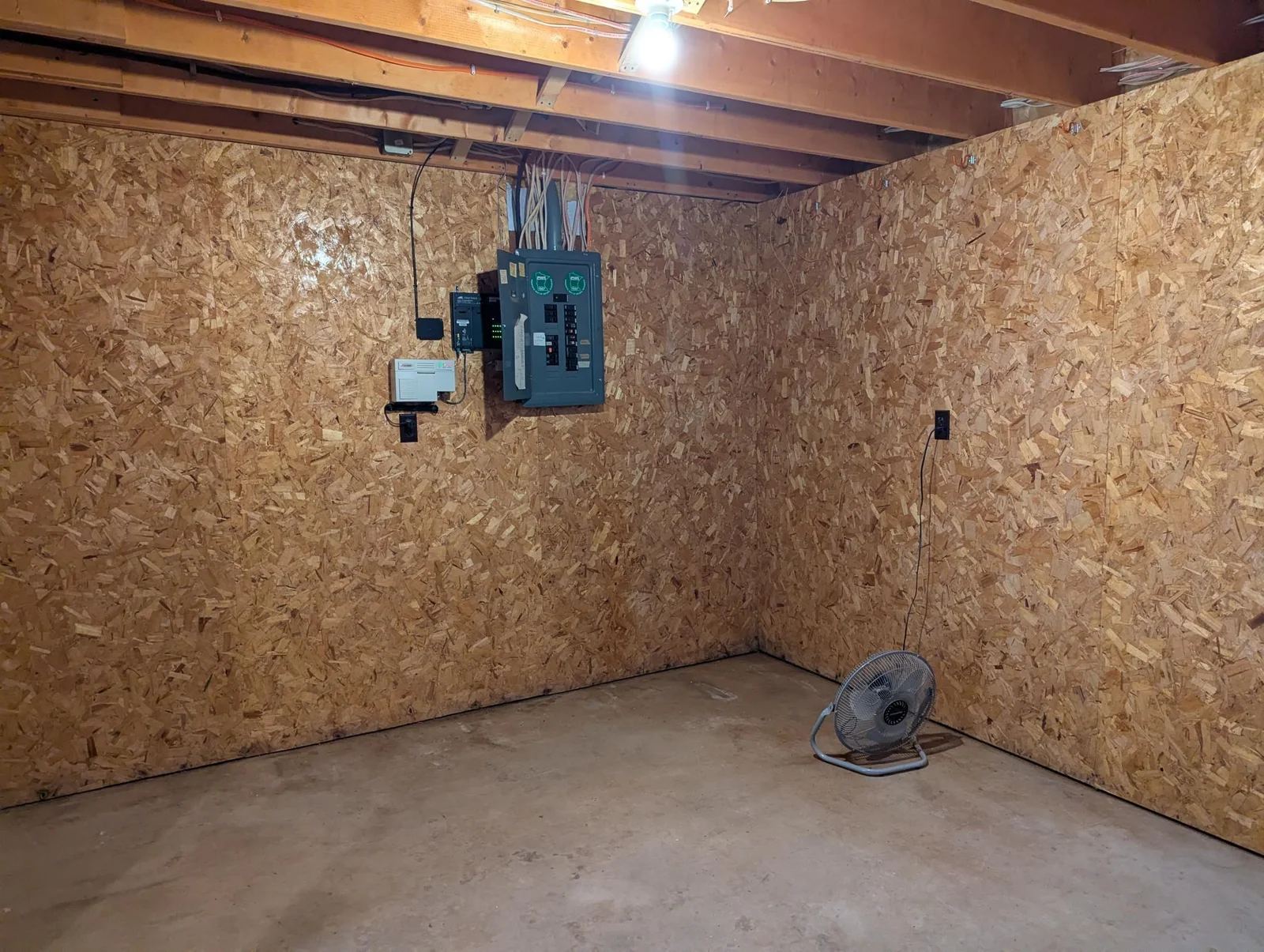 Basement family room