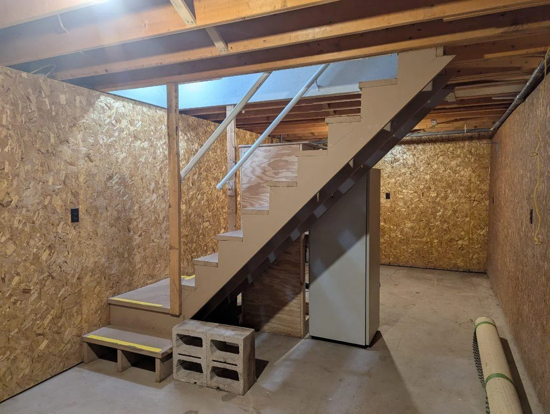 Stairs to main floor